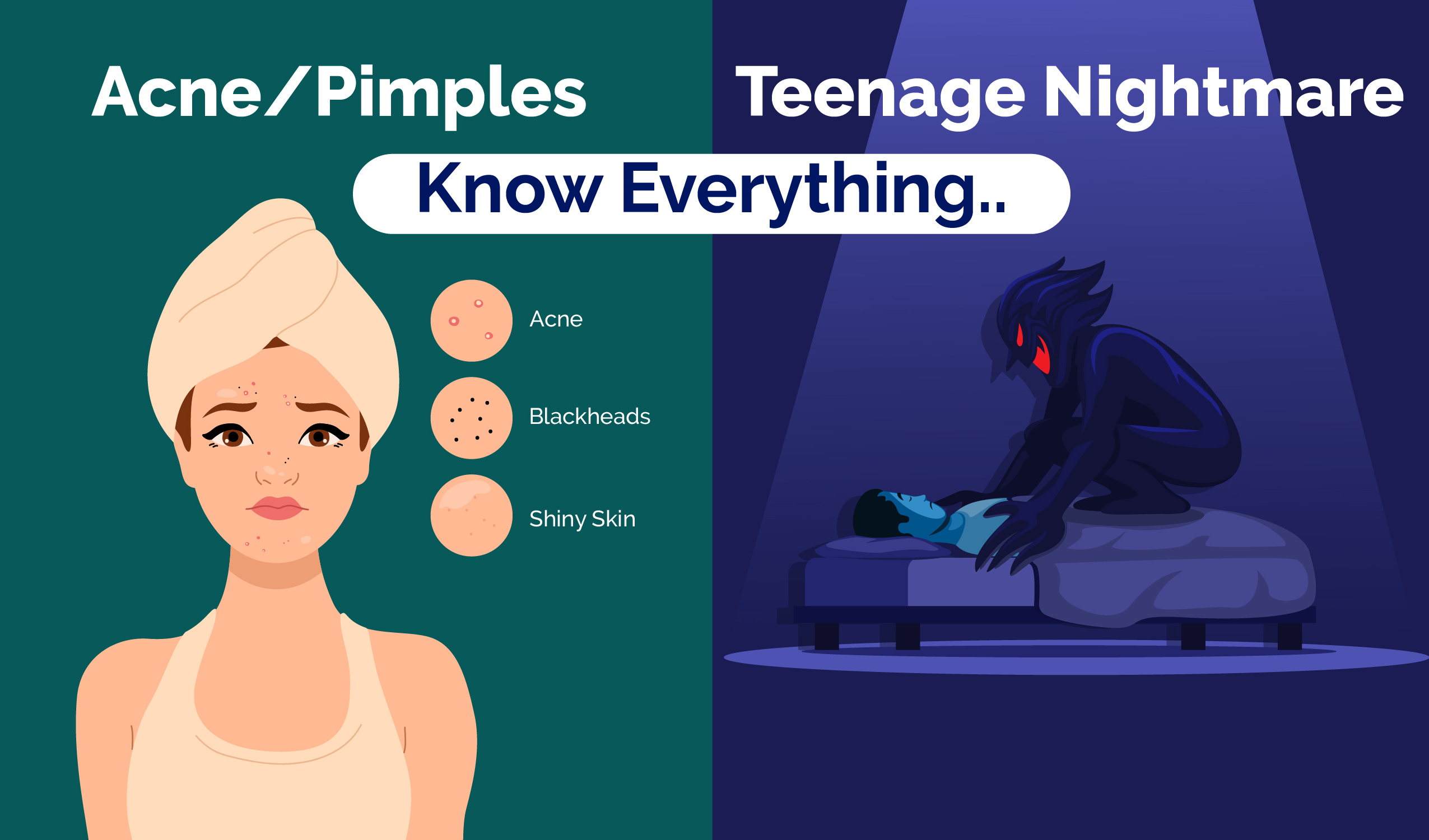 Acne pimples teenage nightmare Know everything