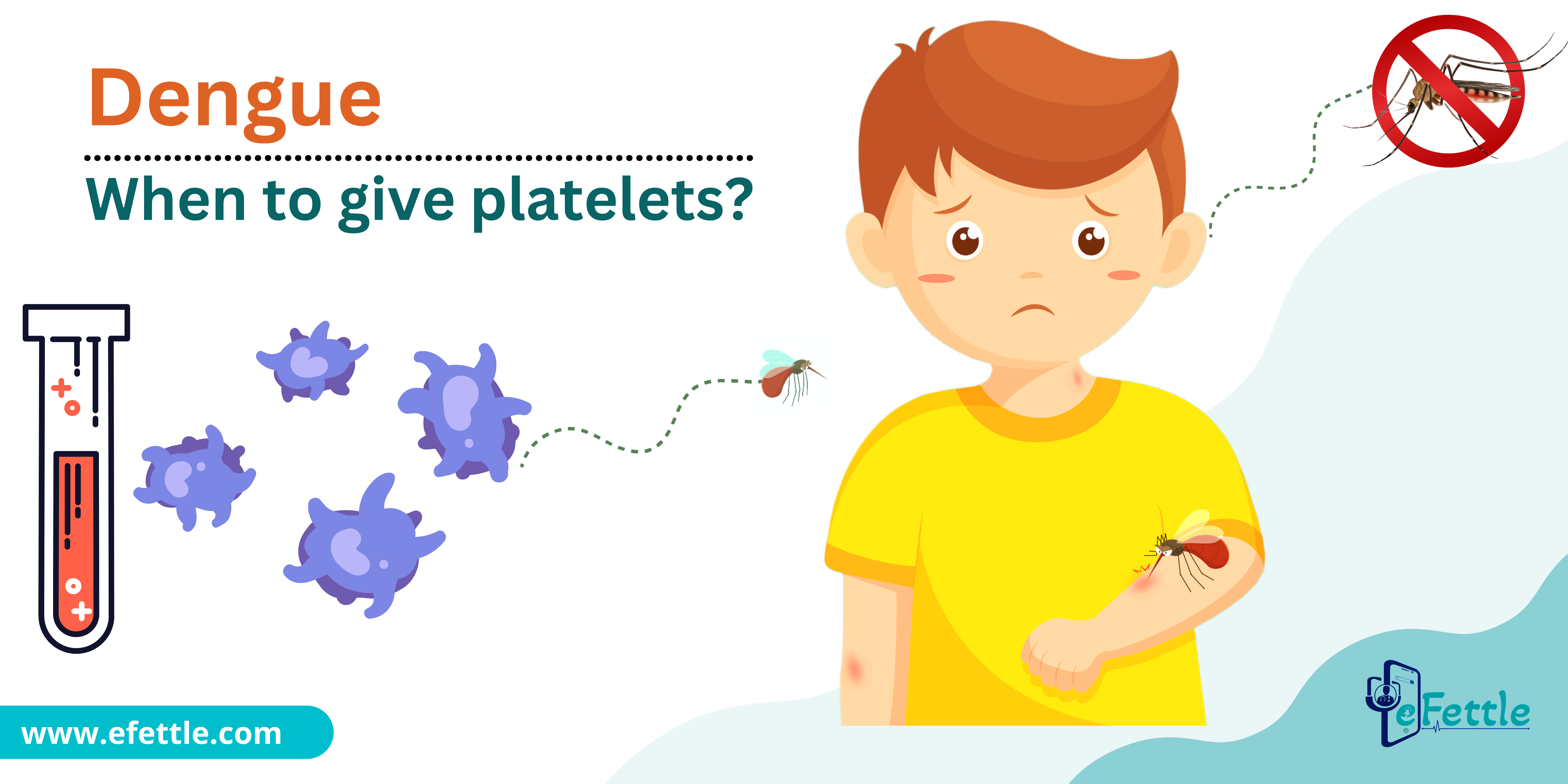 Dengue - when to give platelets?
